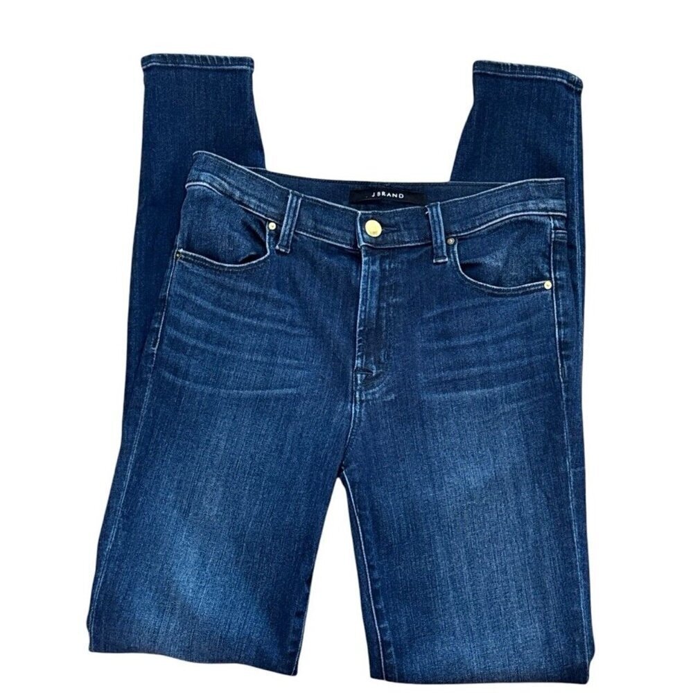 J Brand Women's 7 Slim Stretch Jeans Blue Inseam‎ 31"